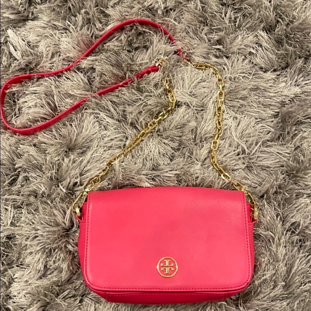 Pink Tory Burch Crossbody Bag